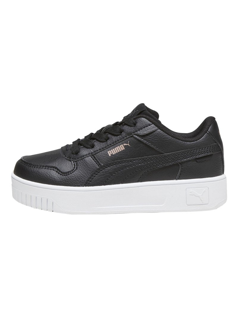 Basket Basse à Lacets Puma Carina Street PS Noir Rose Blanc - Kiabi