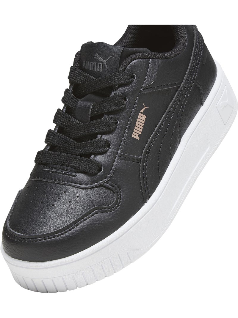 Basket Basse à Lacets Puma Carina Street PS Noir Rose Blanc - Kiabi