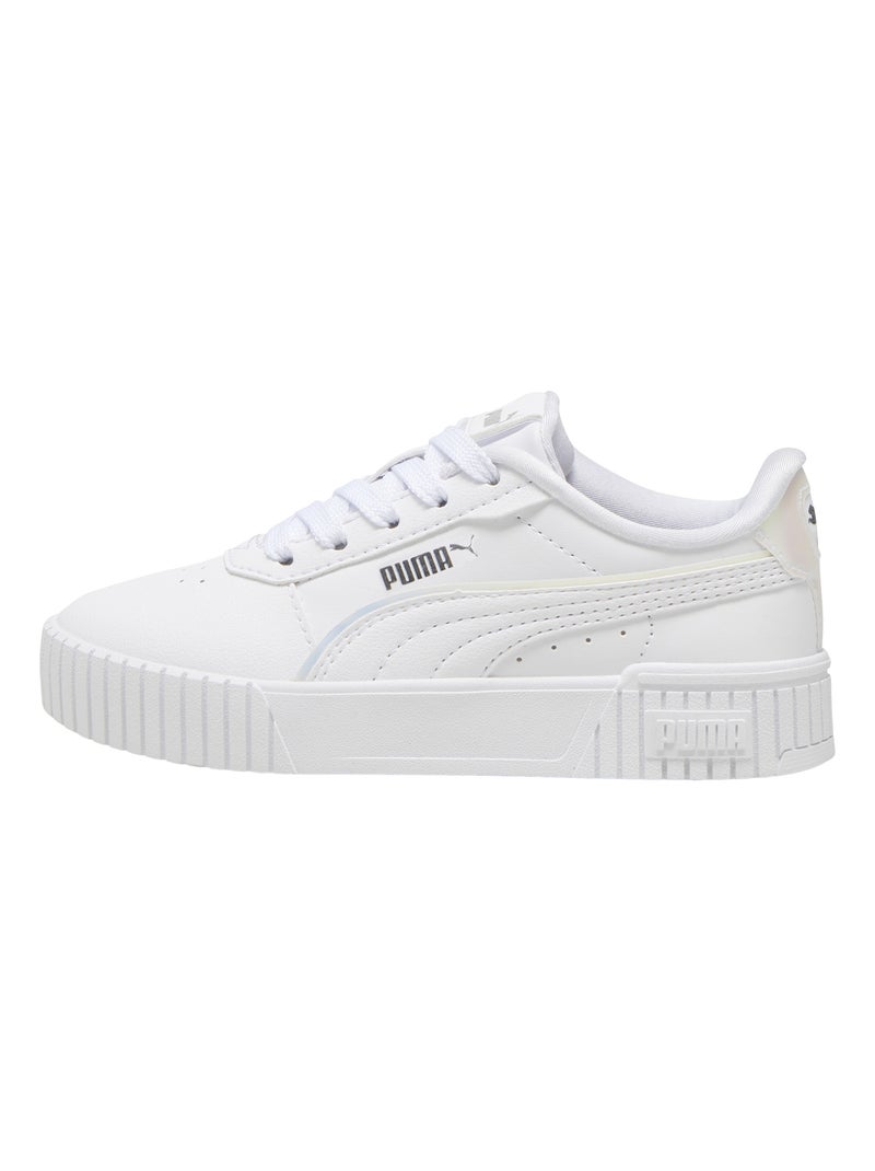 Basket Basse à Lacets Puma Enfant Carina 2.0 Holo 2.0 Ps Blanc - Kiabi