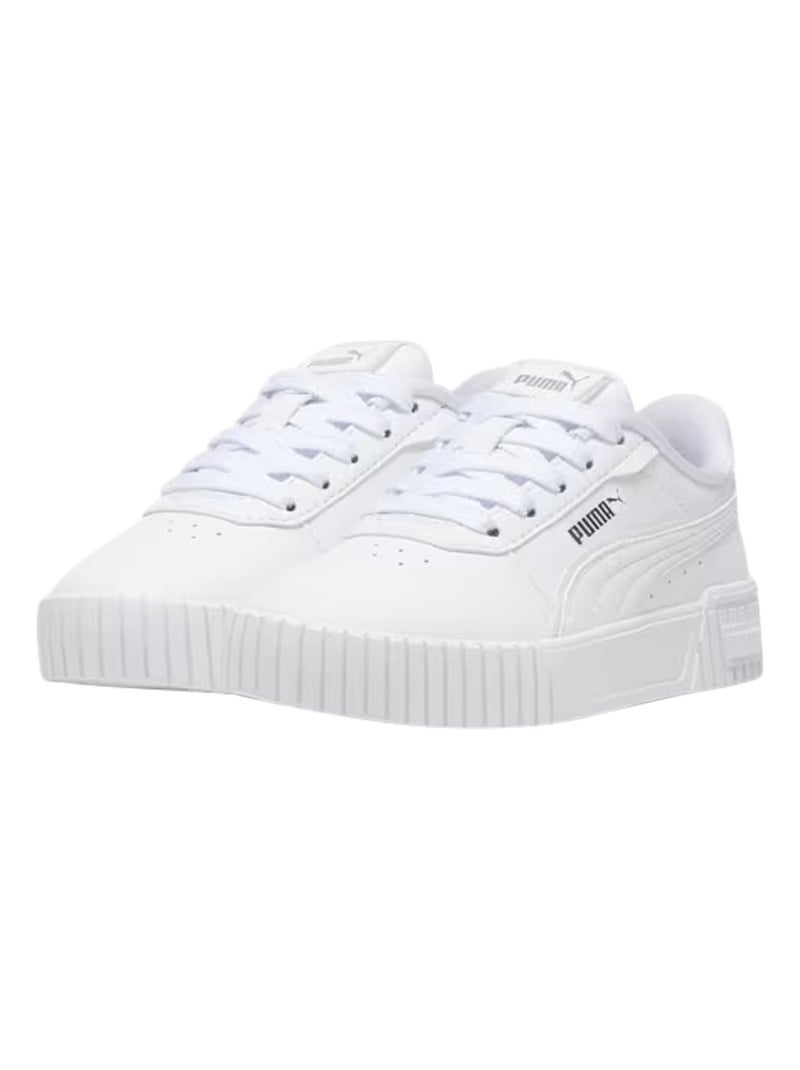 Basket Basse à Lacets Puma Enfant Carina 2.0 Holo 2.0 Ps Blanc - Kiabi