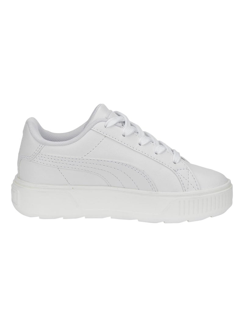 Basket Basse à Lacets Puma Enfant Karmen L PS Blanc - Kiabi