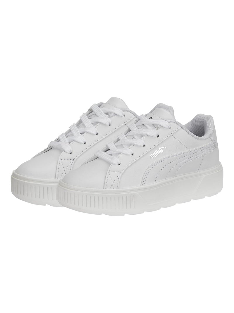 Basket Basse à Lacets Puma Enfant Karmen L PS Blanc - Kiabi