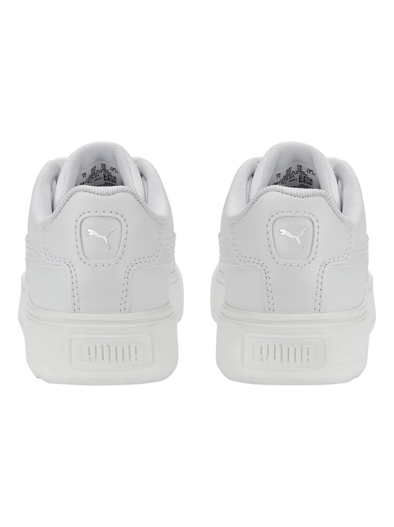 Basket Basse à Lacets Puma Enfant Karmen L PS Blanc - Kiabi