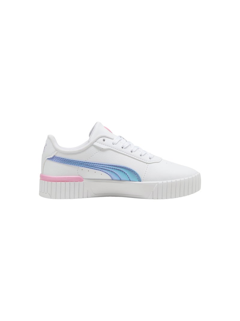 Basket Basse à Lacets Puma Junior Carina Street Bouncy Sky Blanc - Kiabi