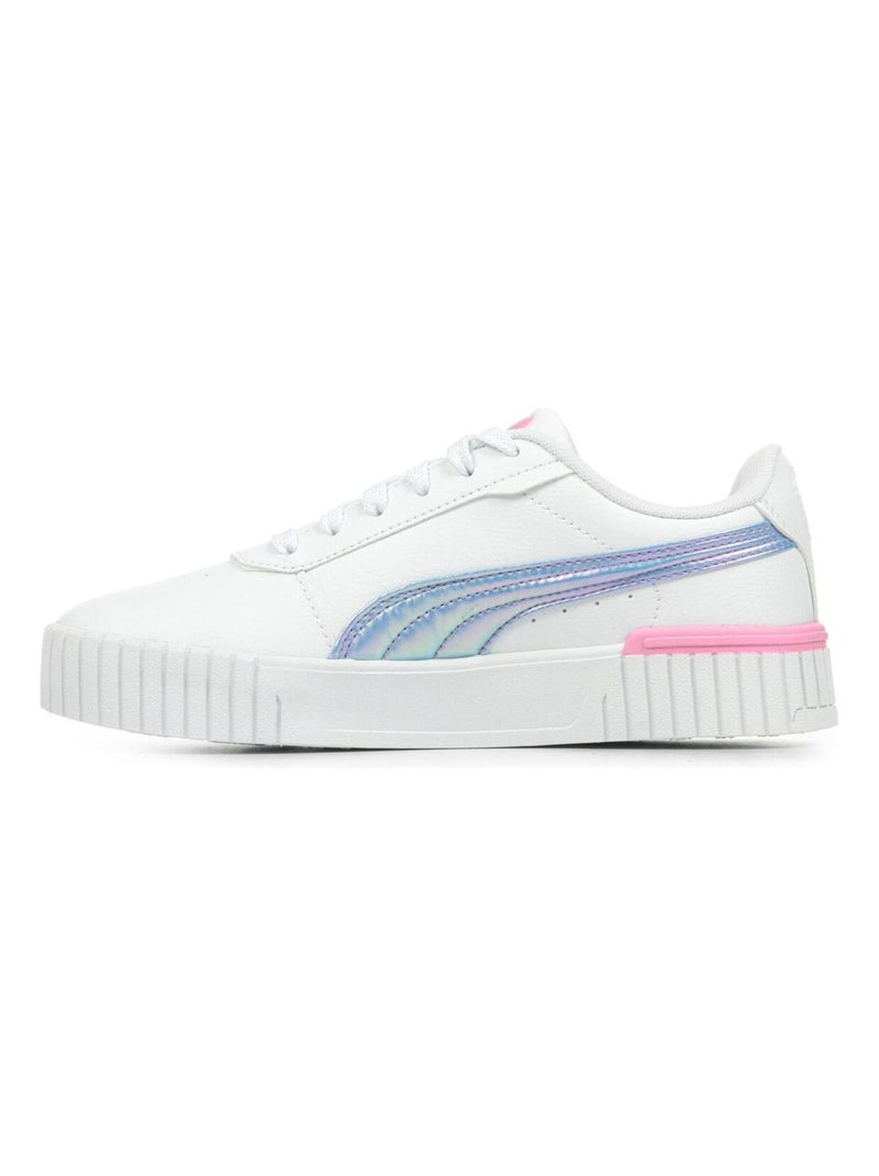 Basket Basse à Lacets Puma Junior Carina Street Bouncy Sky Blanc - Kiabi