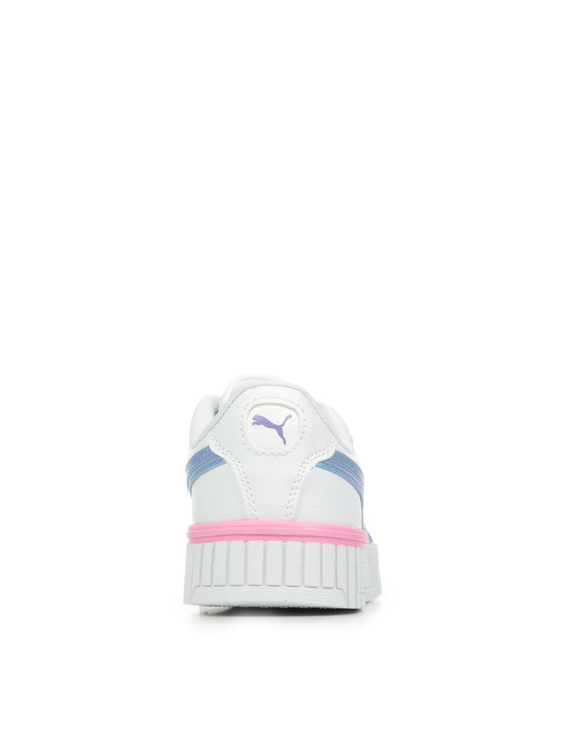 Basket Basse à Lacets Puma Junior Carina Street Bouncy Sky Blanc - Kiabi