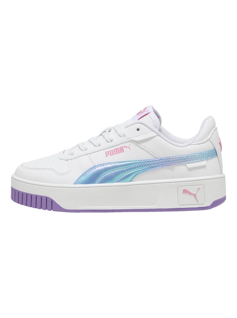 Basket Basse à Lacets Puma Junior Carina Street Bouncy Sky Blanc - Kiabi