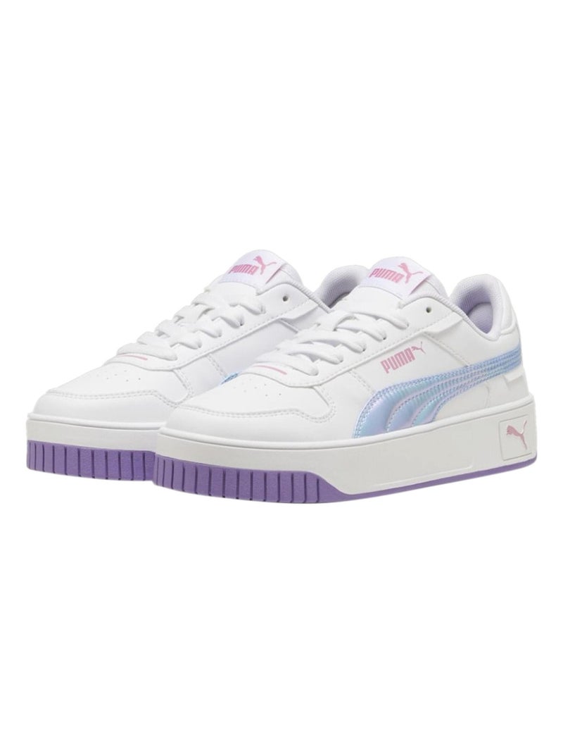 Basket Basse à Lacets Puma Junior Carina Street Bouncy Sky Blanc - Kiabi