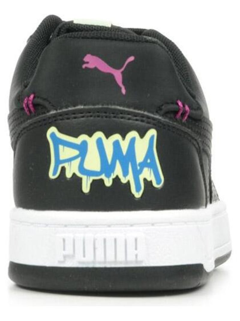 Basket Basse à Lacets Puma Junior Caven 2.0 MID 90s Noir - Kiabi