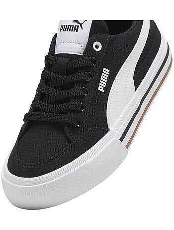 Basket Basse à Lacets Puma Juniors Court Classic Vulc FS