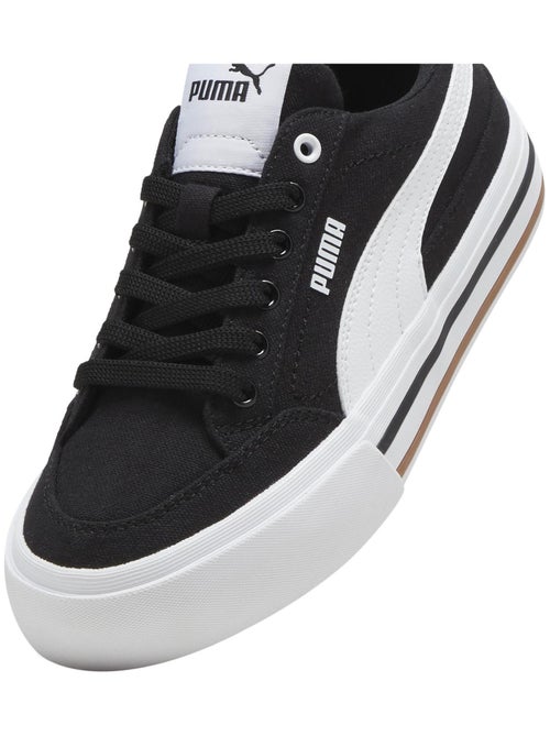 Basket Basse à Lacets Puma Juniors Court Classic Vulc FS - Kiabi