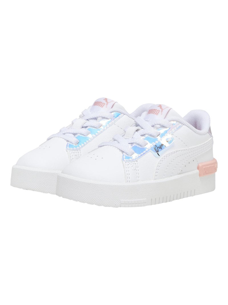 Basket Basse à Lacets Puma Juniors Jada Crystal Wings Blanc - Kiabi
