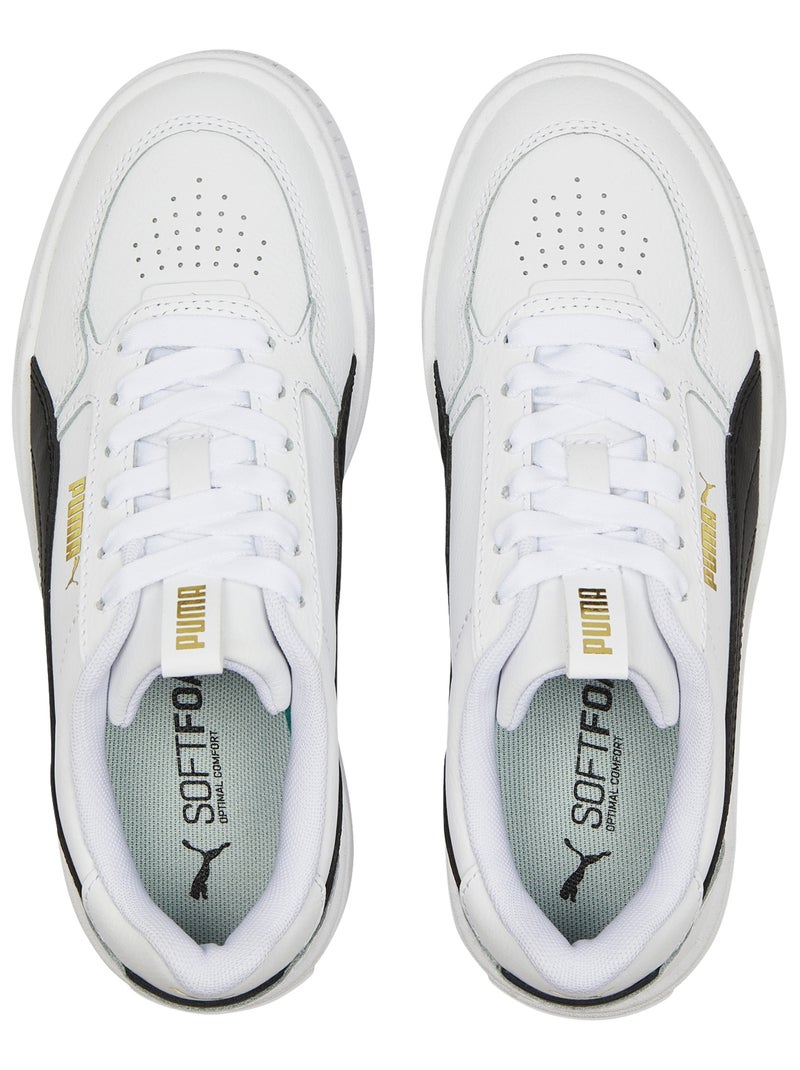 Basket Basse à Lacets Puma Juniors Karmen Rebelle Blanc Noir - Kiabi