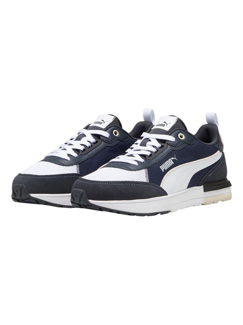 Basket Basse à Lacets Puma R22 Bleu - Kiabi