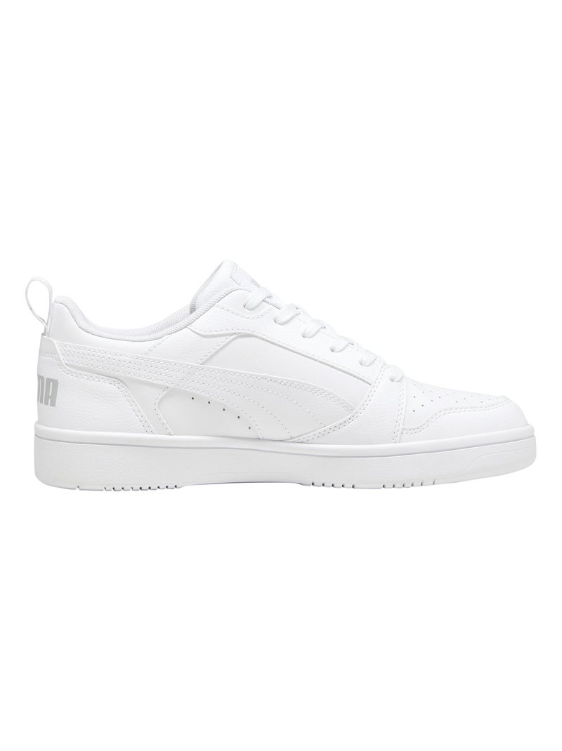 Basket Basse à Lacets Puma Rebound v6 Low Blanc - Kiabi