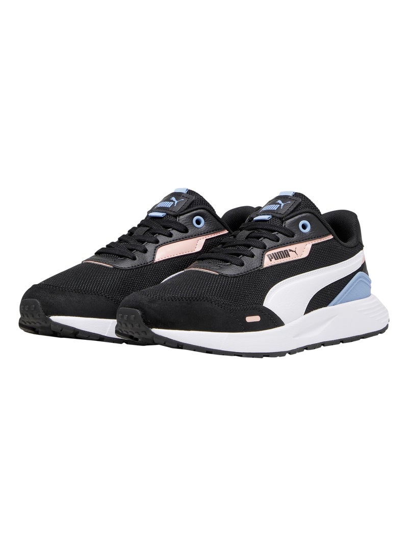 Basket Basse à Lacets Puma Runtamed Plus Noir - Kiabi