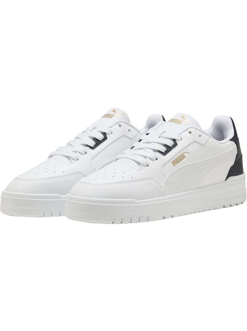 Basket Basse à Lacets Puma Shuffle Downtown Blanc Bleu - Kiabi