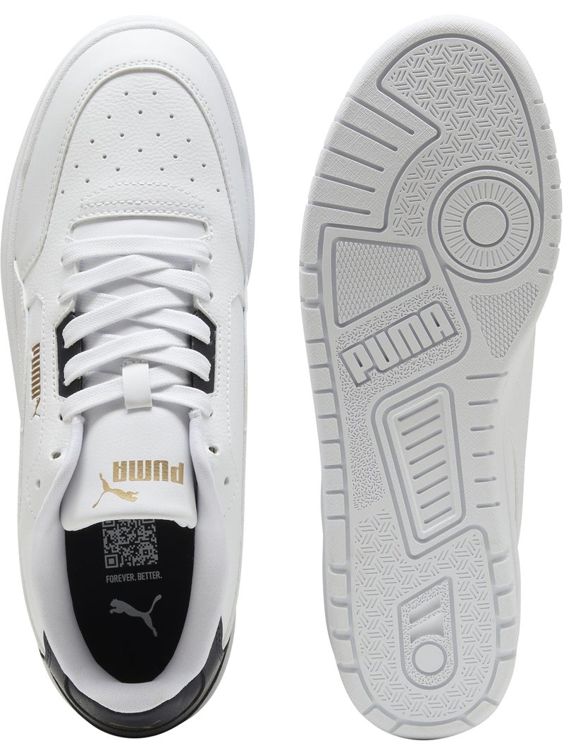 Basket Basse à Lacets Puma Shuffle Downtown Blanc Bleu - Kiabi