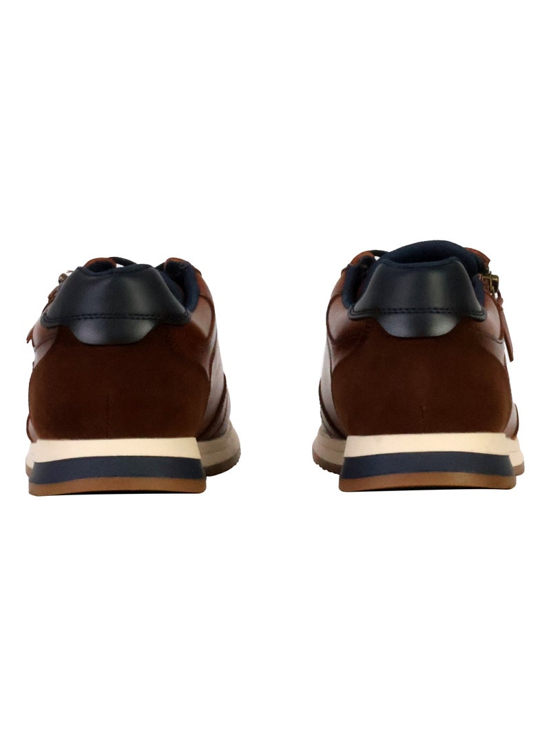 Basket Basse à Lacets Redskins Laken Marron - Kiabi