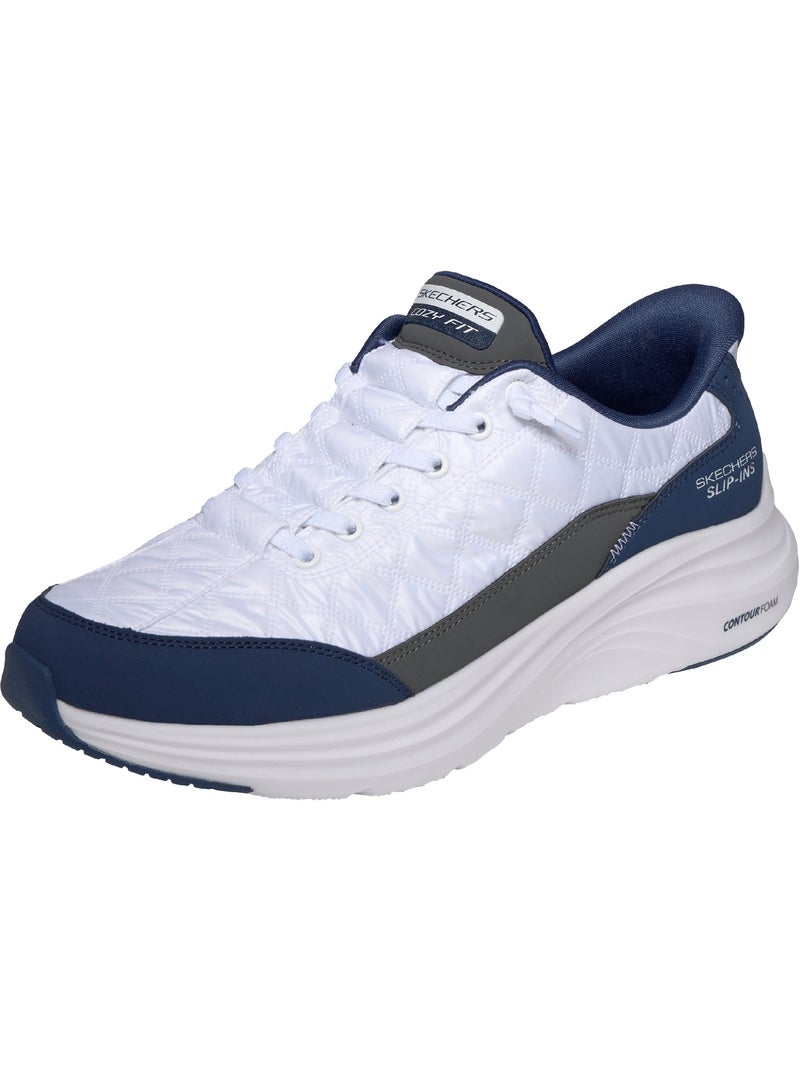 Basket Basse à Lacets Sckechers Contour Foam Cozy Fit Blanc - Kiabi