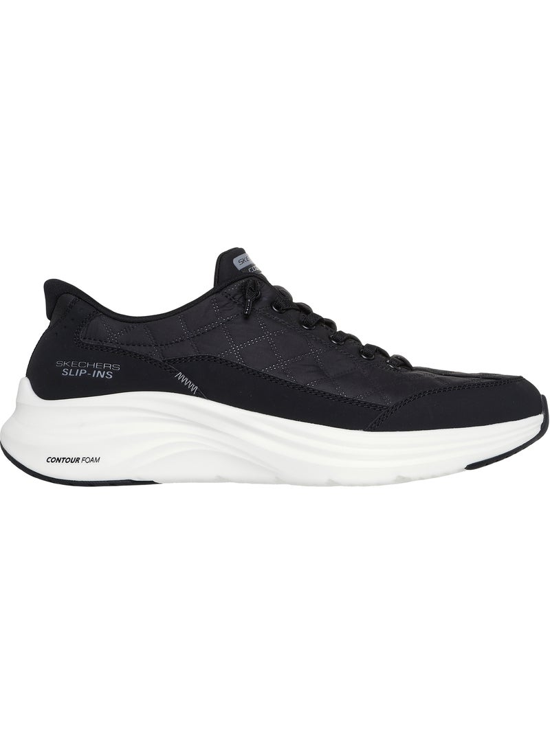 Basket Basse à Lacets Sckechers Contour Foam Cozy Fit Noir - Kiabi