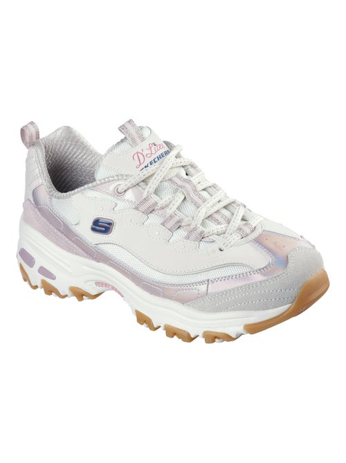 Basket Basse à Lacets Skechers D'Lites Dazzling Shine - Kiabi