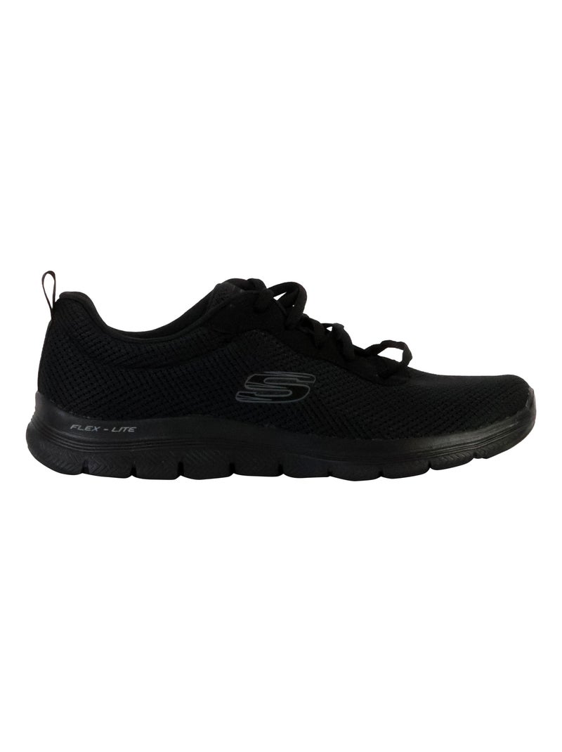Basket Basse à Lacets Skechers Flex Appeal 4.0 Brilliant View Noir - Kiabi