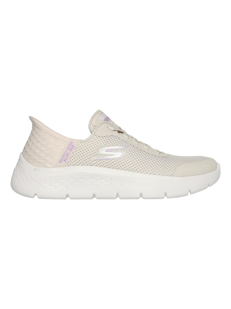 Basket Basse à Lacets Skechers Go Walk Flex Blanc - Kiabi