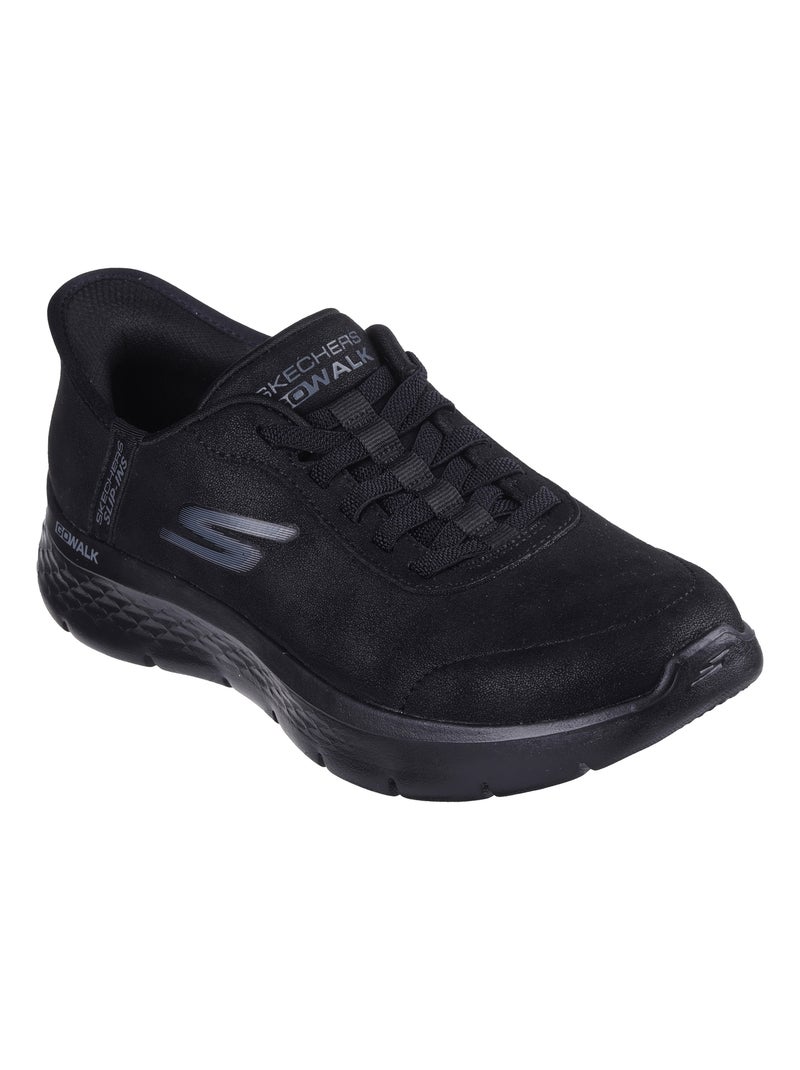 Basket Basse à Lacets Skechers Go Walk Flex Mali Noir - Kiabi