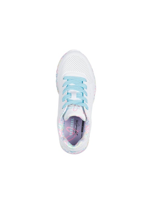 Basket Basse à Lacets Skechers Juniors Uno Lite-Lovely Luv - Kiabi