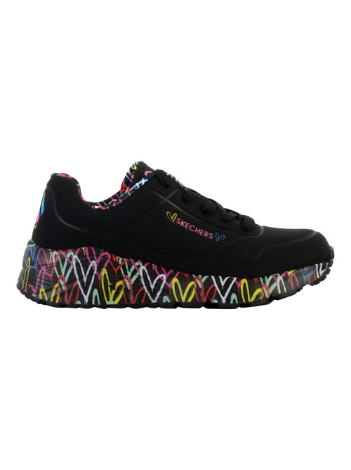 Basket Basse à Lacets Skechers Juniors Uno Lite-Lovely Luv - Kiabi