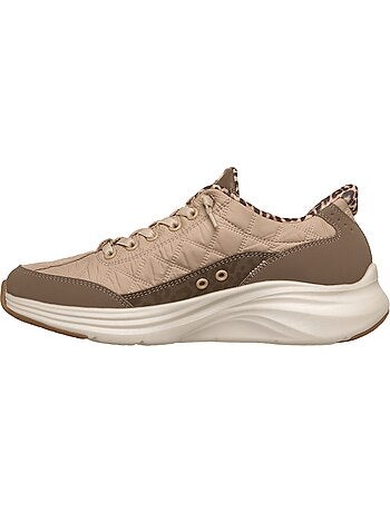 Basket basse à lacets skechers leopard dream