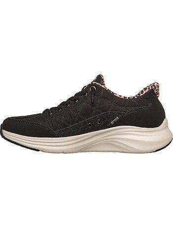 Basket basse à lacets skechers leopard dream