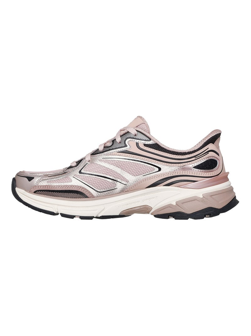 Basket Basse à Lacets Skechers Stamina Sport Rose - Kiabi