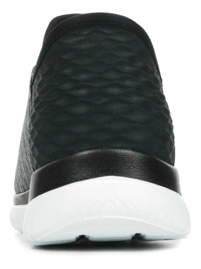 Basket Basse à Lacets Skechers Summits Dazzling Haze Noir Blanc - Kiabi