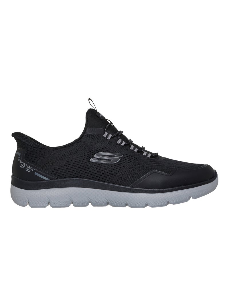 Basket Basse à Lacets Skechers Summits Top Rate Noir - Kiabi
