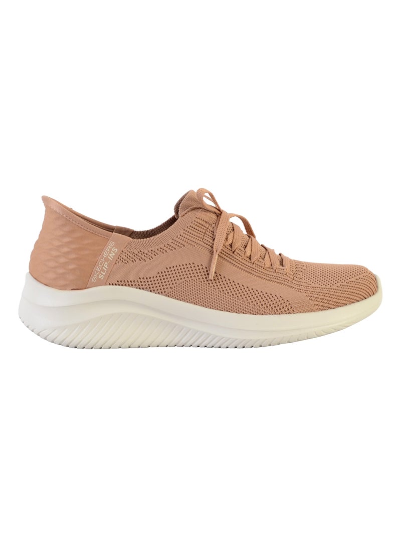 Basket Basse à Lacets Skechers Ultra Flex 3.0 Brillant Path Marron - Kiabi