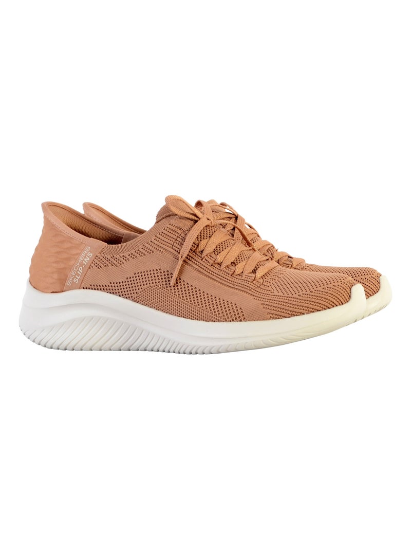 Basket Basse à Lacets Skechers Ultra Flex 3.0 Brillant Path Marron - Kiabi