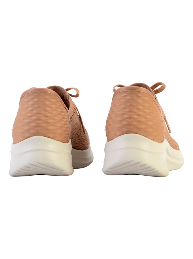 Basket Basse à Lacets Skechers Ultra Flex 3.0 Brillant Path Marron - Kiabi