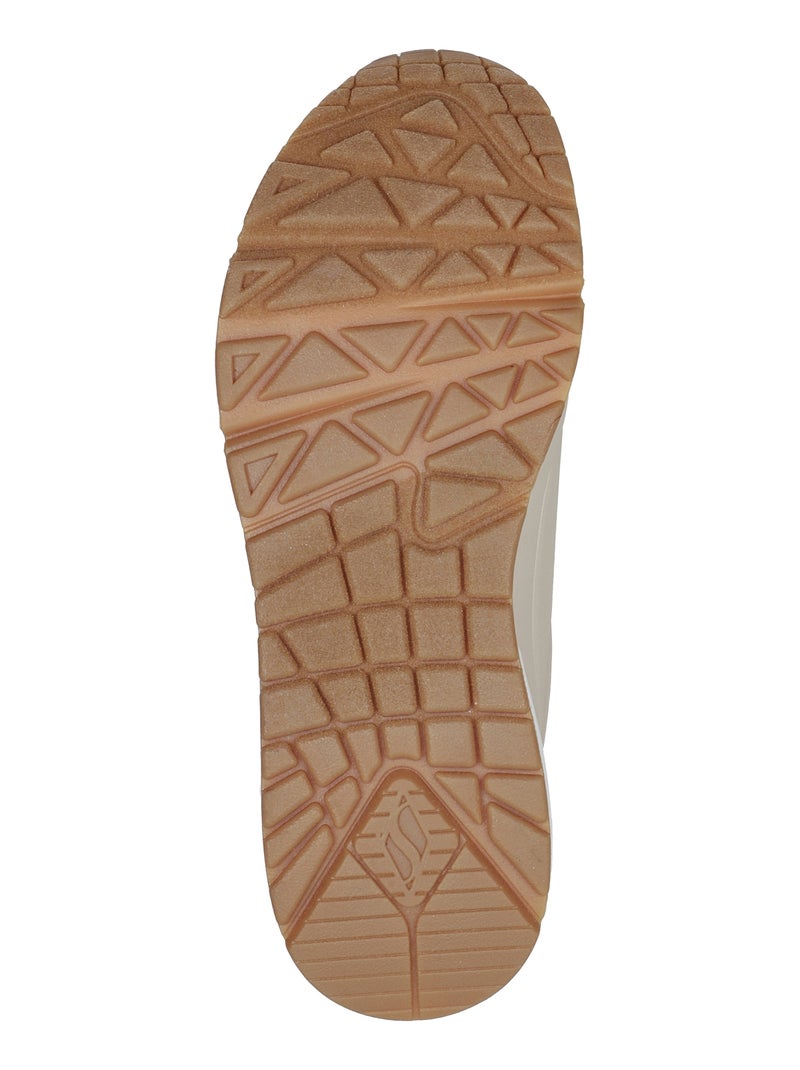 Basket Basse à Lacets Skechers Uno Shimmer Away Blanc - Kiabi