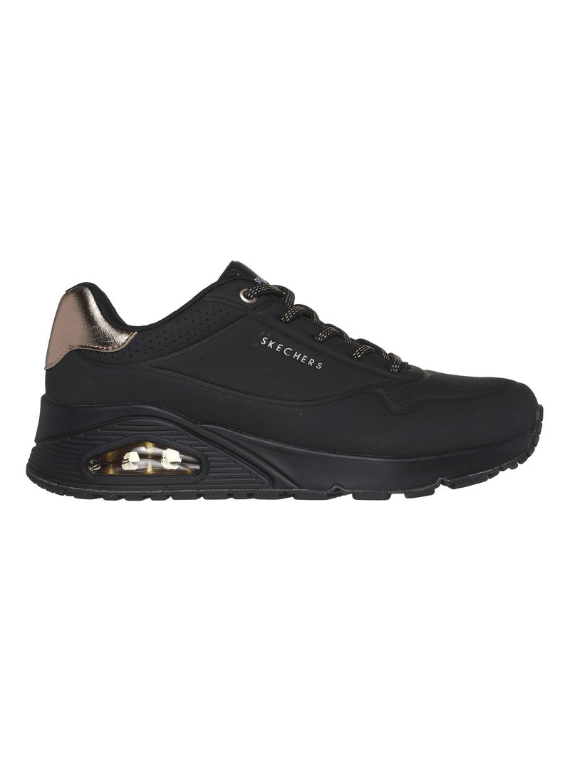 Basket Basse à Lacets Skechers Uno Shimmer Away Vert - Kiabi