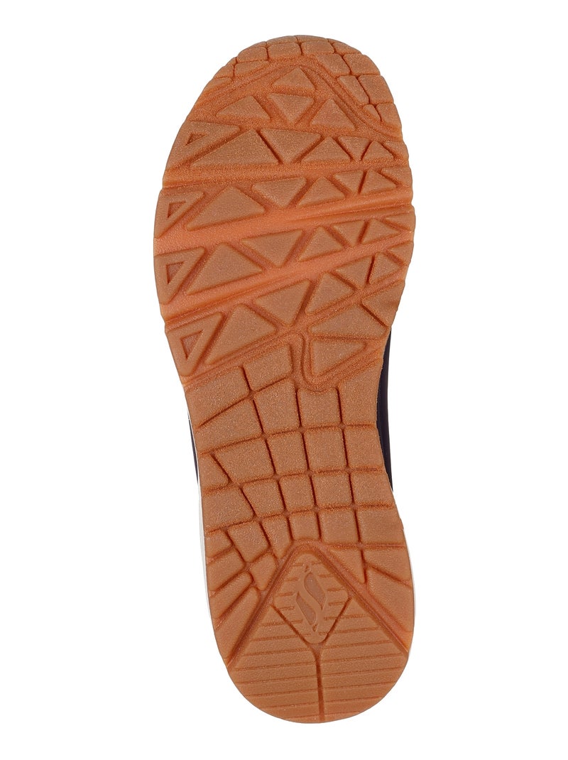 Basket Basse à Lacets Skechers Uno Shimmer Away Violet foncé - Kiabi