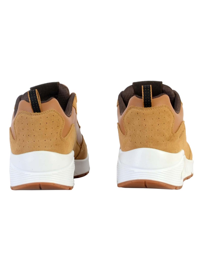 Basket Basse à Lacets Skechers Uno-Stacre Marron - Kiabi
