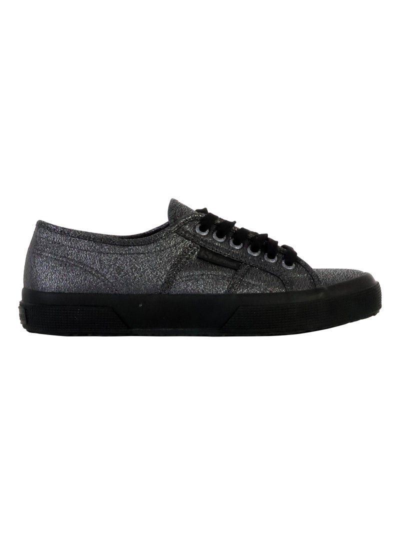 Basket Basse à Lacets Superga Lamew Noir - Kiabi