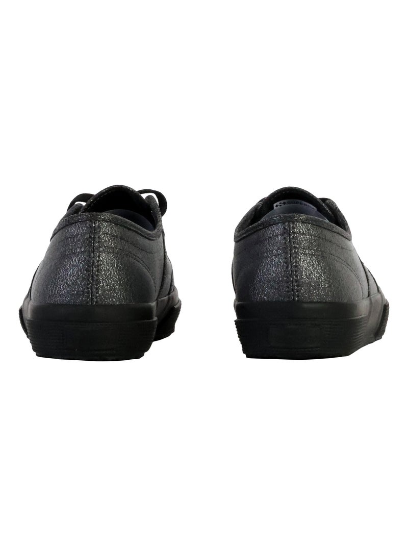 Basket Basse à Lacets Superga Lamew Noir - Kiabi