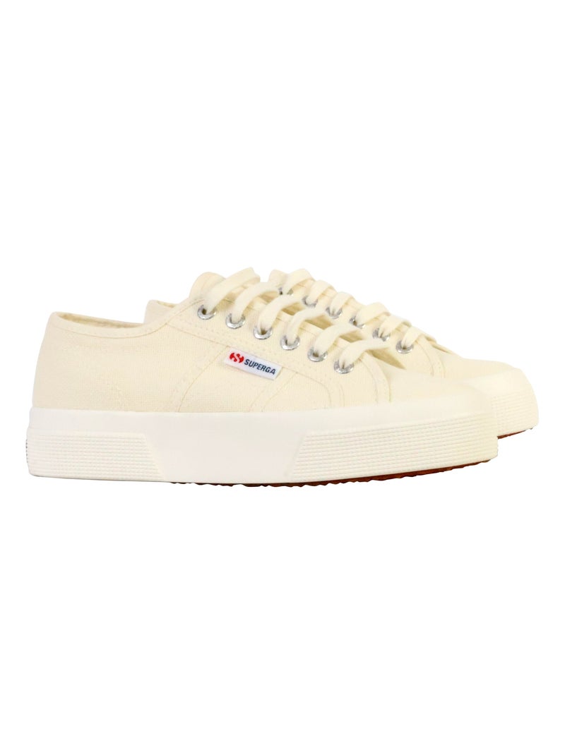 Basket Basse à Lacets Superga Platform Beige - Kiabi