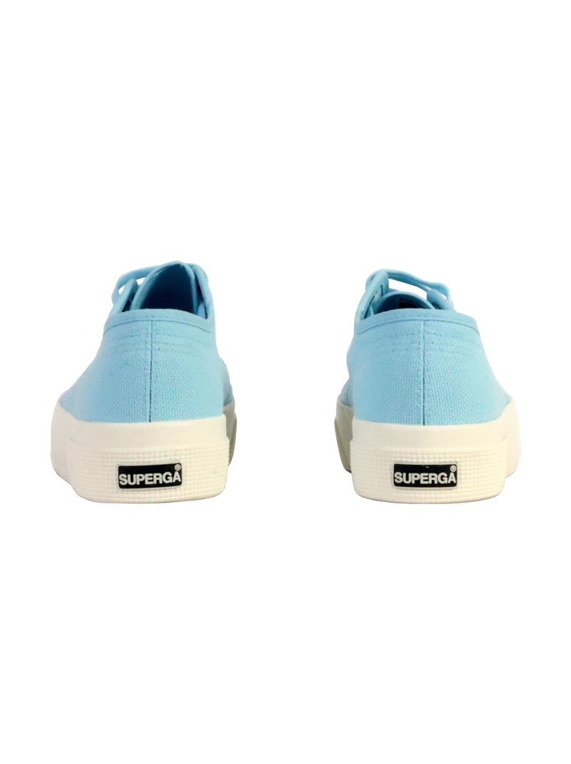 Basket Basse à Lacets Superga Platform Bleu - Kiabi