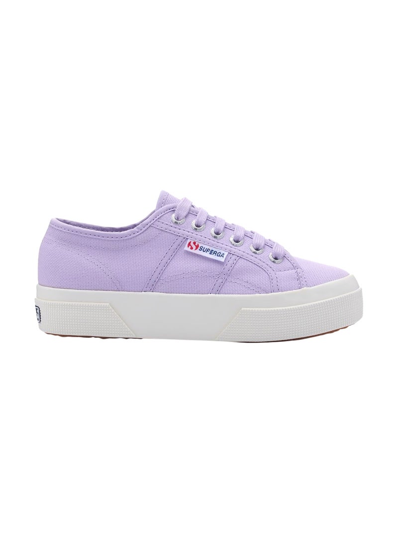 Basket Basse à Lacets Superga Platform Violet - Kiabi