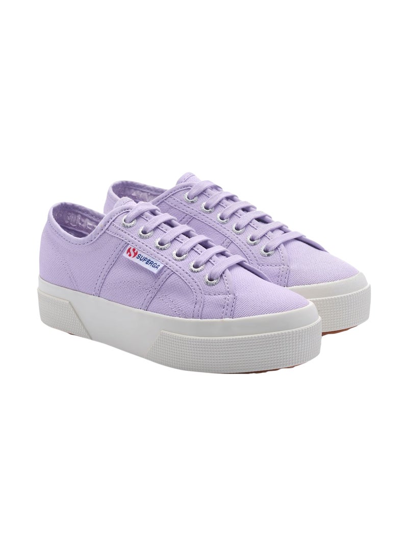 Basket Basse à Lacets Superga Platform Violet - Kiabi