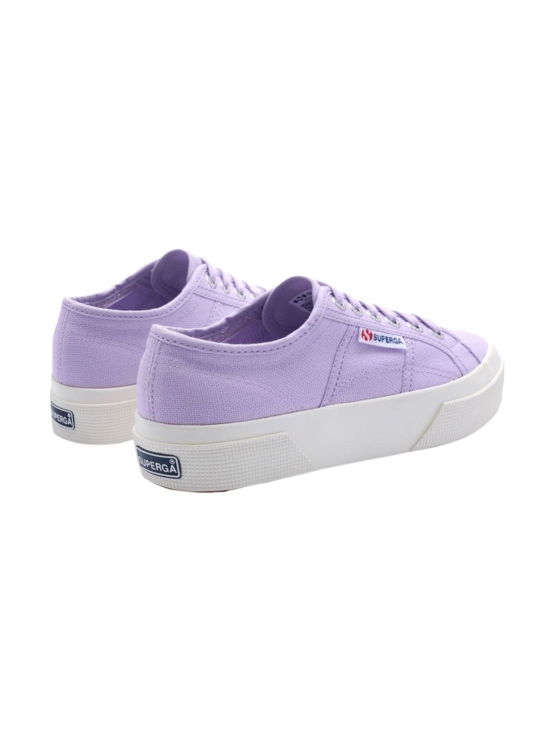 Basket Basse à Lacets Superga Platform Violet - Kiabi